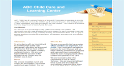 Desktop Screenshot of abc-childcare.com
